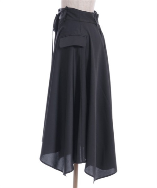 axes femme（アクシーズファム）の「イレヘムスカート（スカート・レディース・ブラック/ベージュ/キナリ・FREE）」の20枚目の写真