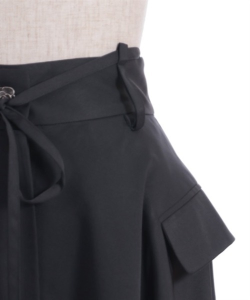 axes femme（アクシーズファム）の「イレヘムスカート（スカート・レディース・ブラック/ベージュ/キナリ・FREE）」の22枚目の写真