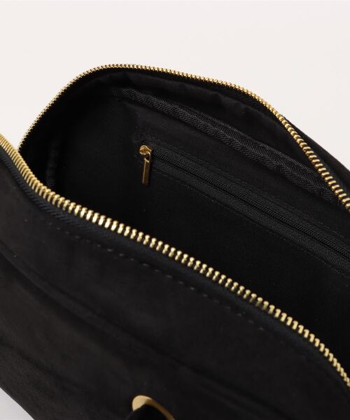 natural couture(ナチュラルクチュール)の「BAG(ショルダーバッグ・レディース・ブラック/ブラウン・FREE)」の5枚目の写真
