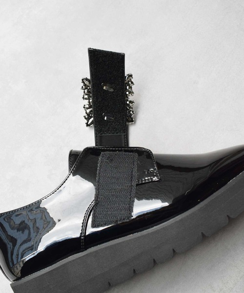 EVOL(イーボル)の「軽量ビジューバックルシューズ(ドレスシューズ・レディース・ブラック・LL/S/M/L)」の8枚目の写真