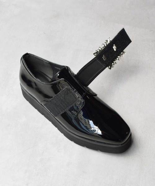 EVOL(イーボル)の「軽量ビジューバックルシューズ(ドレスシューズ・レディース・ブラック・LL/S/M/L)」の9枚目の写真