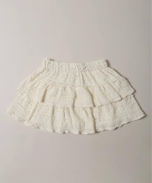 PHILLY（フィリー）の「【PHILLY】フリルティアードミニスカート（スカート・レディース・ホワイト/アイボリー/ブラック・FREE）」の22枚目の写真