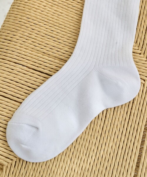 ROPE' PICNIC（ロペピクニック）の「【KIDS】チュールロングソックス（ソックス/靴下・キッズ・ホワイト/ブラック・FREE）」の8枚目の写真