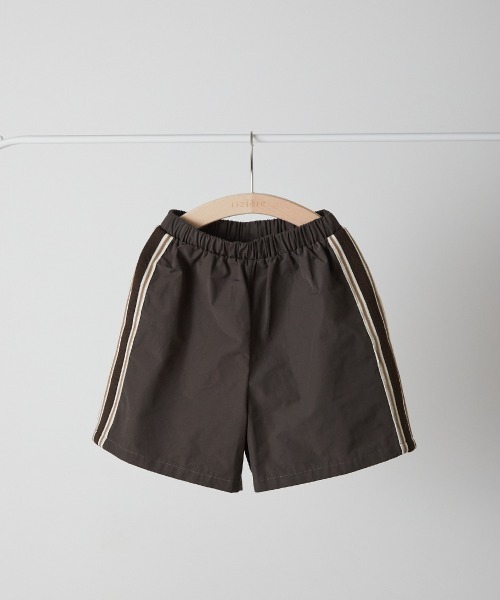 riziere(リジェール)の「サイドライン撥水ハーフパンツ(その他パンツ・キッズ・チャコール/ベージュ・150/140/130/120/110/100/90)」の17枚目の写真