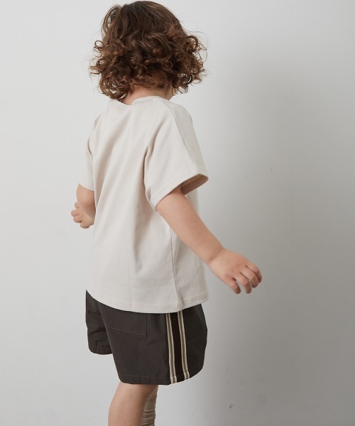 riziere(リジェール)の「サイドライン撥水ハーフパンツ(その他パンツ・キッズ・チャコール/ベージュ・150/140/130/120/110/100/90)」の22枚目の写真