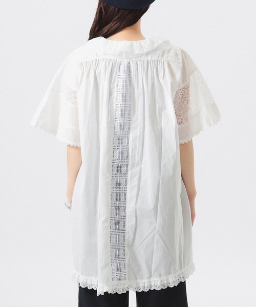【美品】BEAMSBOY 別注 TORI-TO アシメ フリル シャツ ブラウス セール】【別注】TORI-TO / アシメ フリル シャツ（シャツ