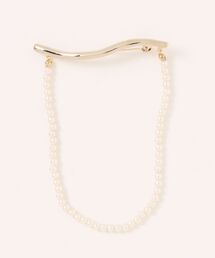 AVALON(U.Q)（アバロン）の「メタルラインパール付きブローチ（ブローチ/コサージュ）」