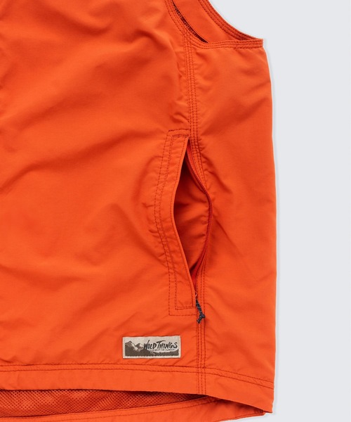 WILD THINGS（ワイルドシングス）の「サプレックスユーティリティベスト│SUPPLEX UTILITY VEST（ベスト・メンズ・ブラック/パープル系1/ダークグリーン/オレンジ系その他/ベージュ・S/M/L/XL）」の13枚目の写真