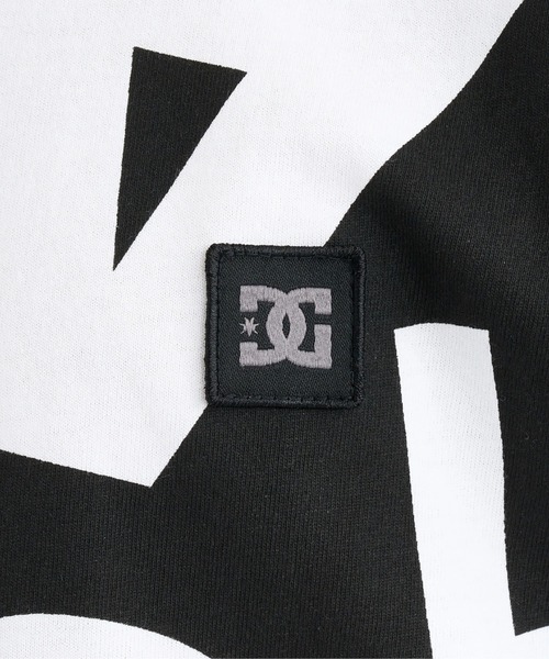 DC SHOES（ディーシーシューズ）の「25 KD ALLOVER SS/DC半袖総柄ロゴTシャツ（Tシャツ/カットソー・キッズ・ブラック/ホワイト・120/130/140/150/160）」の7枚目の写真