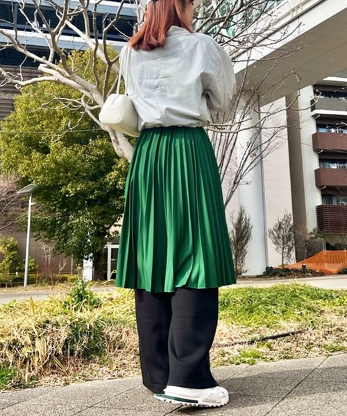 LACOSTE（ラコステ）の「ジャカードトリムノースリーブドレス ワンピース（ワンピース・レディース・グリーン・40/38/36/34）」の15枚目の写真