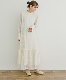 ITEMS URBANRESEARCH | シアーハイネックワンピース(ワンピース)