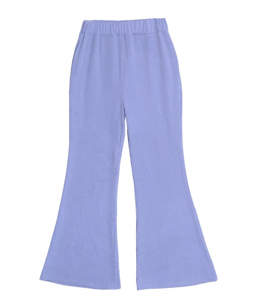 PUNYUS（プニュズ）の「ストライプフレアパンツ（その他パンツ・レディース・チャコールグレー/ブルー/ホワイト・1/2/3/4）」の22枚目の写真