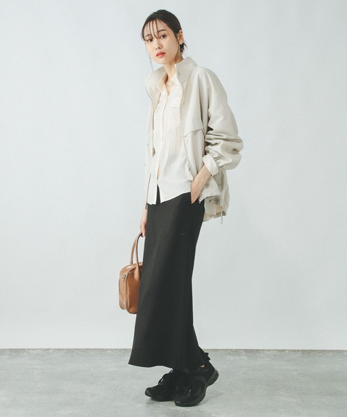 セール】さらさらリラックスポケットブラウス/147556（シャツ/ブラウス