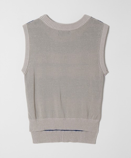 【値下げ】not finished knitting vest not finished knitting vest（ベスト）｜soduk（スドーク）の