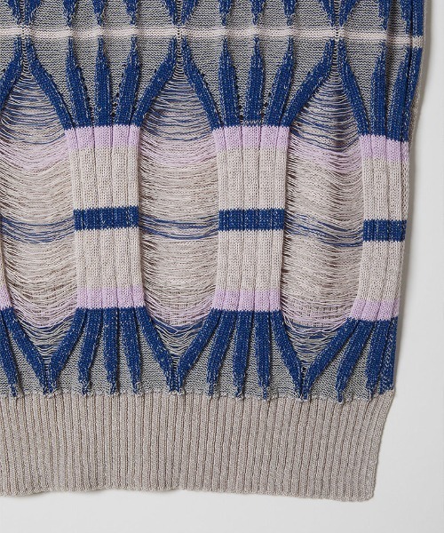 not finished knitting vest（ベスト）｜soduk（スドーク）の