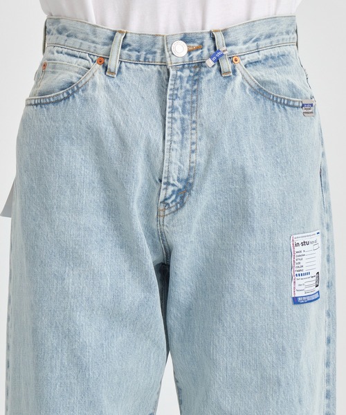 MIHARAYASUHIRO（ミハラヤスヒロ）の「【MIHARAYASUHIRO/ミハラヤスヒロ】SELVAGE DENIM BAGGY PANTS(BLEACHED)（デニムパンツ・メンズ・ブラック/インディゴブルー・44/46）」の16枚目の写真