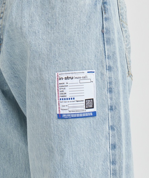 MIHARAYASUHIRO（ミハラヤスヒロ）の「【MIHARAYASUHIRO/ミハラヤスヒロ】SELVAGE DENIM BAGGY PANTS(BLEACHED)（デニムパンツ・メンズ・ブラック/インディゴブルー・44/46）」の17枚目の写真