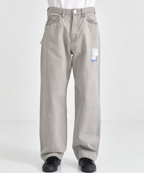 MIHARAYASUHIRO（ミハラヤスヒロ）の「【MIHARAYASUHIRO/ミハラヤスヒロ】SELVAGE DENIM BAGGY PANTS(BLEACHED)（デニムパンツ・メンズ・ブラック/インディゴブルー・44/46）」の5枚目の写真
