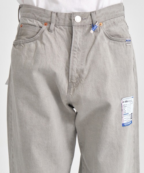 MIHARAYASUHIRO（ミハラヤスヒロ）の「【MIHARAYASUHIRO/ミハラヤスヒロ】SELVAGE DENIM BAGGY PANTS(BLEACHED)（デニムパンツ・メンズ・ブラック/インディゴブルー・44/46）」の8枚目の写真