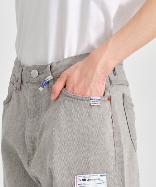 MIHARAYASUHIRO（ミハラヤスヒロ）の「【MIHARAYASUHIRO/ミハラヤスヒロ】SELVAGE DENIM BAGGY PANTS(BLEACHED)（デニムパンツ・メンズ・ブラック/インディゴブルー・44/46）」の10枚目の写真