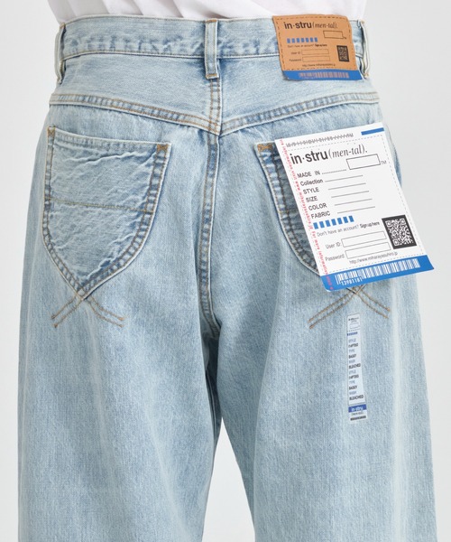 MIHARAYASUHIRO（ミハラヤスヒロ）の「【MIHARAYASUHIRO/ミハラヤスヒロ】SELVAGE DENIM BAGGY PANTS(BLEACHED)（デニムパンツ・メンズ・ブラック/インディゴブルー・44/46）」の22枚目の写真