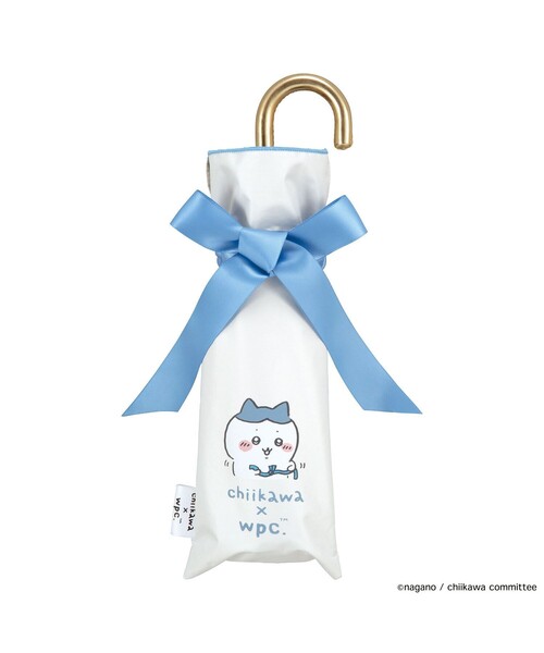 chiikawa x wpc. 折りたたみ傘 ホワイト・ブルー Amazon.co.jp: 【2024】Wpc. 日傘 折りたたみ傘 ちいかわ 遮光