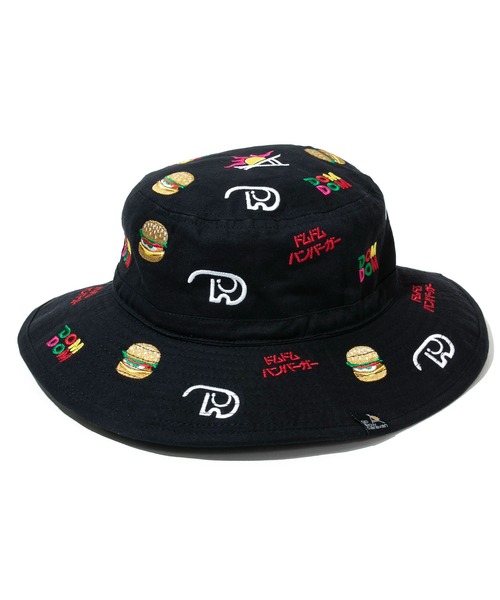 go slow caravan（ゴースローキャラバン）の「DOMDOM × gsc ライトキャンバス刺繍キャンパーハット（ハット・メンズ・ブラック・FREE）」の3枚目の写真