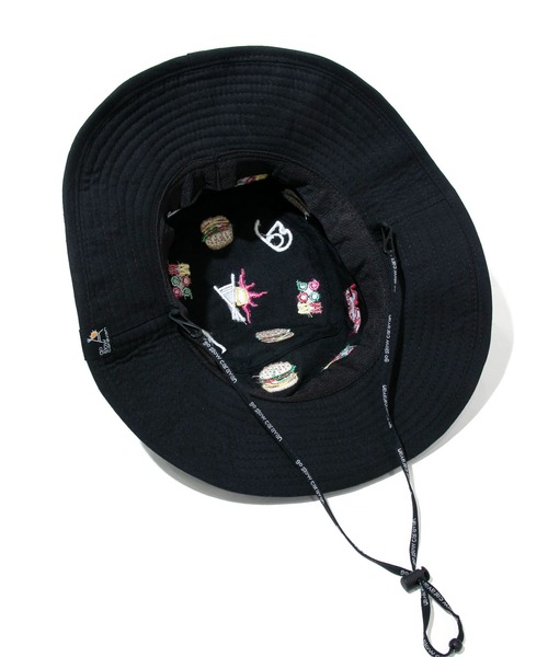 go slow caravan（ゴースローキャラバン）の「DOMDOM × gsc ライトキャンバス刺繍キャンパーハット（ハット・メンズ・ブラック・FREE）」の7枚目の写真