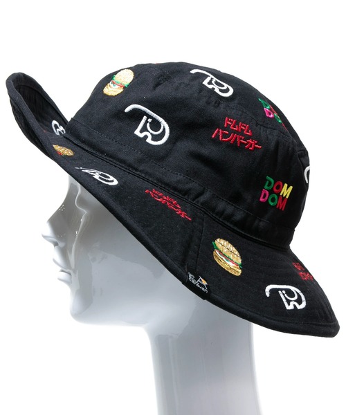 go slow caravan（ゴースローキャラバン）の「DOMDOM × gsc ライトキャンバス刺繍キャンパーハット（ハット・メンズ・ブラック・FREE）」の9枚目の写真