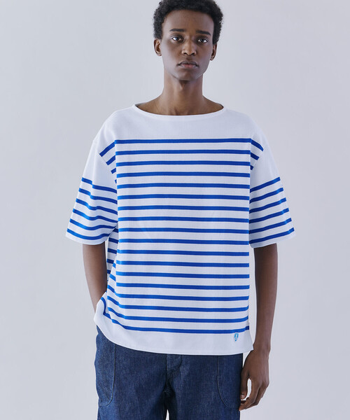 ORCIVAL（オーシバル）の「ORCIVAL | ラッセル ショートスリーブTシャツ MEN（Tシャツ/カットソー・メンズ・ブルー系その他3/グレー系その他/パープル系その他/ブルー系その他5/ブルー系その他・5/4/3）」の7枚目の写真
