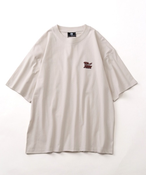 Tom&Jerry(トムアンドジェリー)の「【Tom & Jerry/トム & ジェリー】ヴィンテージライクコミックアートプリントTシャツ(Tシャツ/カットソー・メンズ・ブラック系その他/アイボリー/スミクロ/ホワイト系その他・M/L/LL)」の21枚目の写真