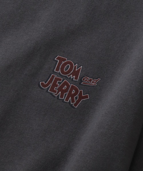 Tom&Jerry(トムアンドジェリー)の「【Tom & Jerry/トム & ジェリー】ヴィンテージライクコミックアートプリントTシャツ(Tシャツ/カットソー・メンズ・ブラック系その他/アイボリー/スミクロ/ホワイト系その他・M/L/LL)」の10枚目の写真