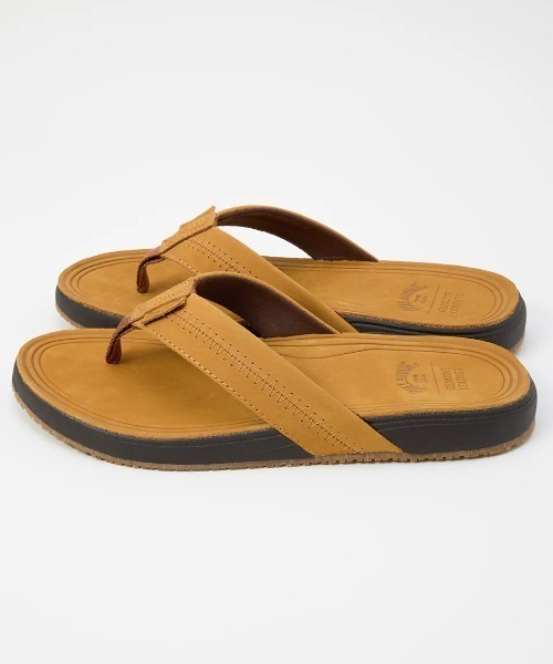 BILLABONG(ビラボン)の「BILLABONG メンズ LEATHER THONGS ビーチサンダル 【2025年春夏モデル】/ビラボンビーサン(サンダル・メンズ・ブラック/ブラウン・27cm/28cm/26cm)」の5枚目の写真