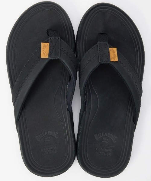 BILLABONG(ビラボン)の「BILLABONG メンズ LEATHER THONGS ビーチサンダル 【2025年春夏モデル】/ビラボンビーサン(サンダル・メンズ・ブラック/ブラウン・27cm/28cm/26cm)」の8枚目の写真