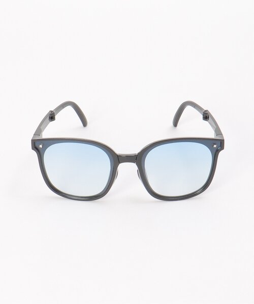 VENCEEXCHANGE（ヴァンスエクスチェンジ）の「ケース付き折りたたみサングラス（サングラス・レディース・ブラック/ブルー/ブラウン・FREE）」の5枚目の写真