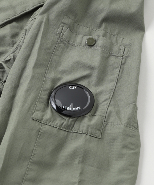 C.P. COMPANY（シーピーカンパニー）の「C.P. Company / シーピーカンパニー COTTON RIP-STOP OVERSHIRT 51243016（シャツ/ブラウス・メンズ・グリーン・MEDIUM/LARGE）」の8枚目の写真