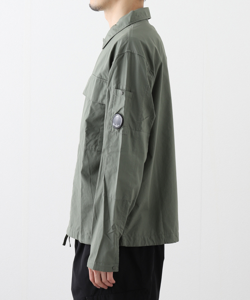 C.P. COMPANY（シーピーカンパニー）の「C.P. Company / シーピーカンパニー COTTON RIP-STOP OVERSHIRT 51243016（シャツ/ブラウス・メンズ・グリーン・MEDIUM/LARGE）」の3枚目の写真