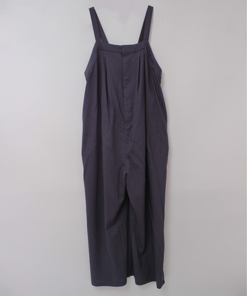 RNA-N(アールエヌエーエヌ)の「O0740 レーヨンリネン2タックオーバーオール(つなぎ/オールインワン・レディース・ネイビー/ダークブラウン/ブラック・FREE)」の10枚目の写真
