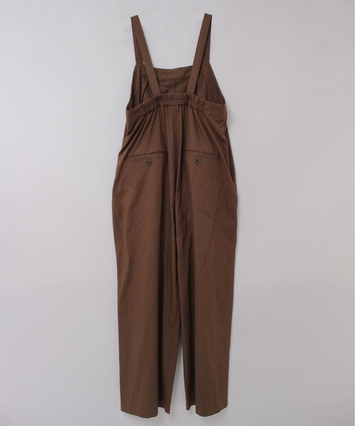 RNA-N(アールエヌエーエヌ)の「O0740 レーヨンリネン2タックオーバーオール(つなぎ/オールインワン・レディース・ネイビー/ダークブラウン/ブラック・FREE)」の8枚目の写真