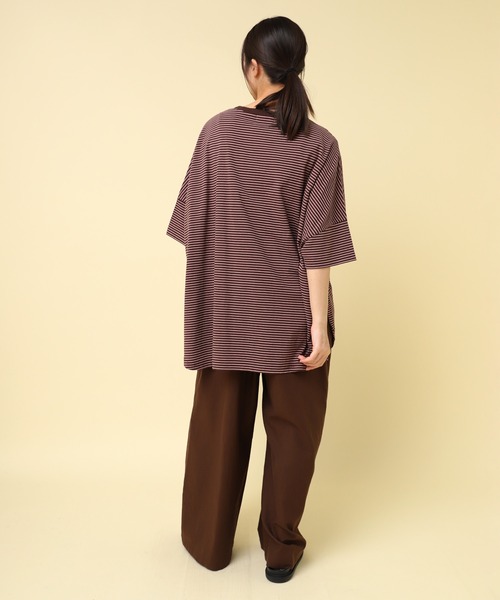 RNA-N(アールエヌエーエヌ)の「O0740 レーヨンリネン2タックオーバーオール(つなぎ/オールインワン・レディース・ネイビー/ダークブラウン/ブラック・FREE)」の15枚目の写真