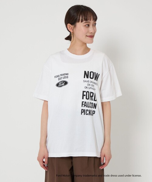 プリントショートスリーブTシャツ メンズ(S 01＊ホワイト