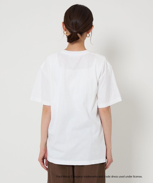 ON ホワイト ショートスリーブTシャツ AVIREX（アヴィレックス）の「【×NEW ERA/ニューエラ】2023SS