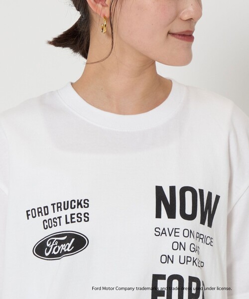 tシャツ 「別注」「GOOD ROCK SPEED」Ford ショートスリーブ Tシャツ ライトグレー レディース セール】【別注】＜GOOD ROCK SPEED＞Ford ショートスリーブ T