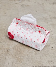 FLAPPER（フラッパー）の「FLAPPER フラッパー:TOM＆JERRY トムとジェリー ときめきハート ティッシュボックスカバ-（収納グッズ）」