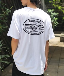 RVCA メンズ RVCA SALVAGE SS Tシャツ 【2025年夏モデル】/ルーカバックプリント半袖Tシャツ