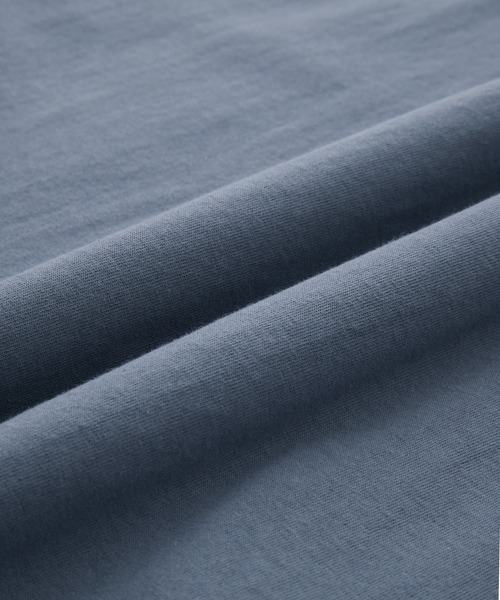 SERACE（セラス）の「【SERACE】Hand stitch loose graphic short sleeve t-shirt / ハンドステッチルーズグラフィック半袖Tシャツ（Tシャツ/カットソー・メンズ・グレイッシュブルー/ブラック/ホワイト・S/M/L）」の20枚目の写真