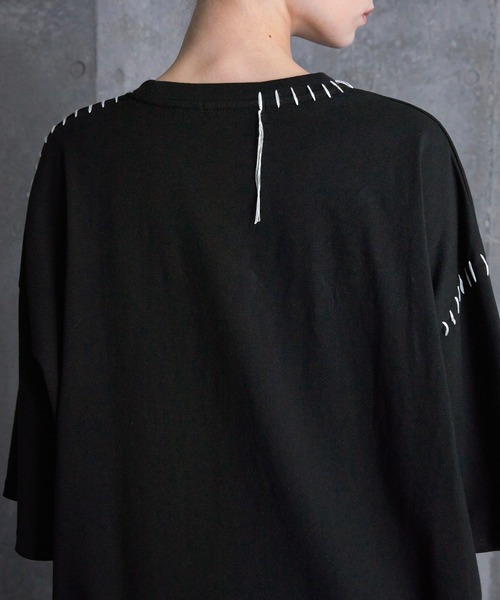 SERACE（セラス）の「【SERACE】Hand stitch loose graphic