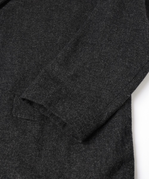 Dulcamara（ドゥルカマラ）の「縮絨ウール2WAYカラーJK（テーラードジャケット・メンズ・ダークブラウン/チャコールグレー/グリーン系その他・0/1）」の15枚目の写真