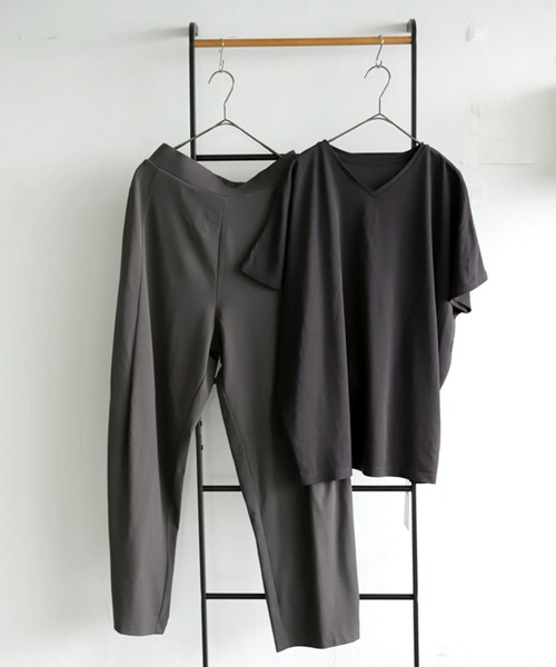 tシャツ コーデセット シアートップス×テーパードパンツ レディース 楽天市場】コーデセット コーディネートセット レディース