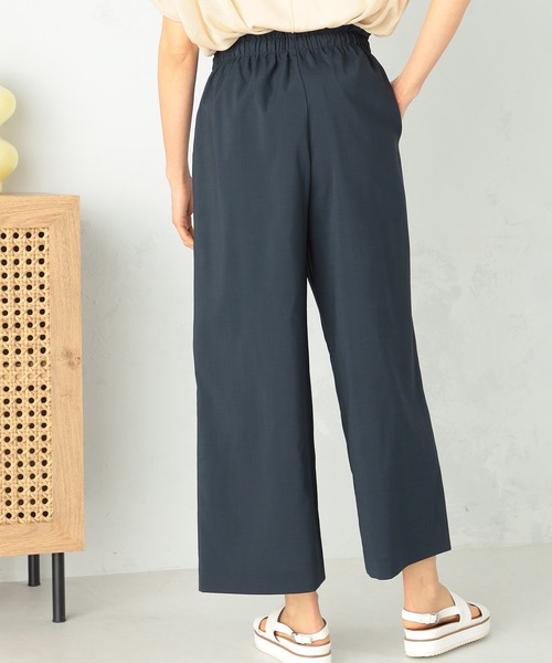 GALLORIA（ギャローリア）の「ドロストワイドパンツ（その他パンツ・レディース・サーモンピンク/ネイビー/ベージュ/チャコールグレー・LL/S/M/L）」の15枚目の写真